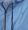 Cortavientos impermeable milrayas unisex azul PERSE/blanco MARSHMALLOW
