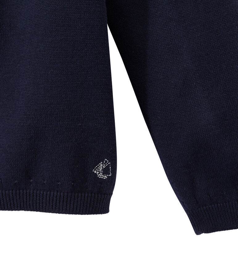 C&aacute;rdigan para ni&ntilde;a azul SMOKING