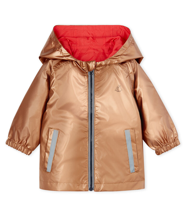 Cortavientos reversible para beb&eacute; ni&ntilde;a rosa GROSEILLER/azul CRYSTAL