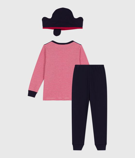 Pijama tipo disfraz infantil de algodón de pirata azul SOIR/ MULTICO