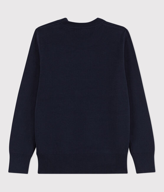 Jersey marinero emblemático de algodón de mujer azul SMOKING