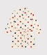 Bata polar infantil estampada