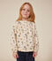 Blusa de manga larga de túbico para niña blanco AVALANCHE/ MULTICO