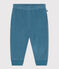 Pantalón de terciopelo para bebé azul POLOCHON