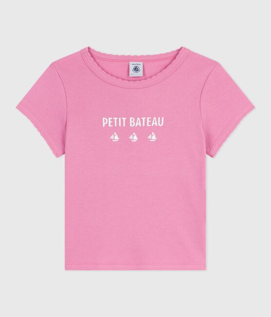 Camiseta infantil estampada de manga corta BOUDOIR