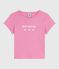 Camiseta infantil estampada de manga corta BOUDOIR