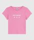 Camiseta infantil estampada de manga corta