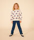 Sudadera estampada de muletón para niño