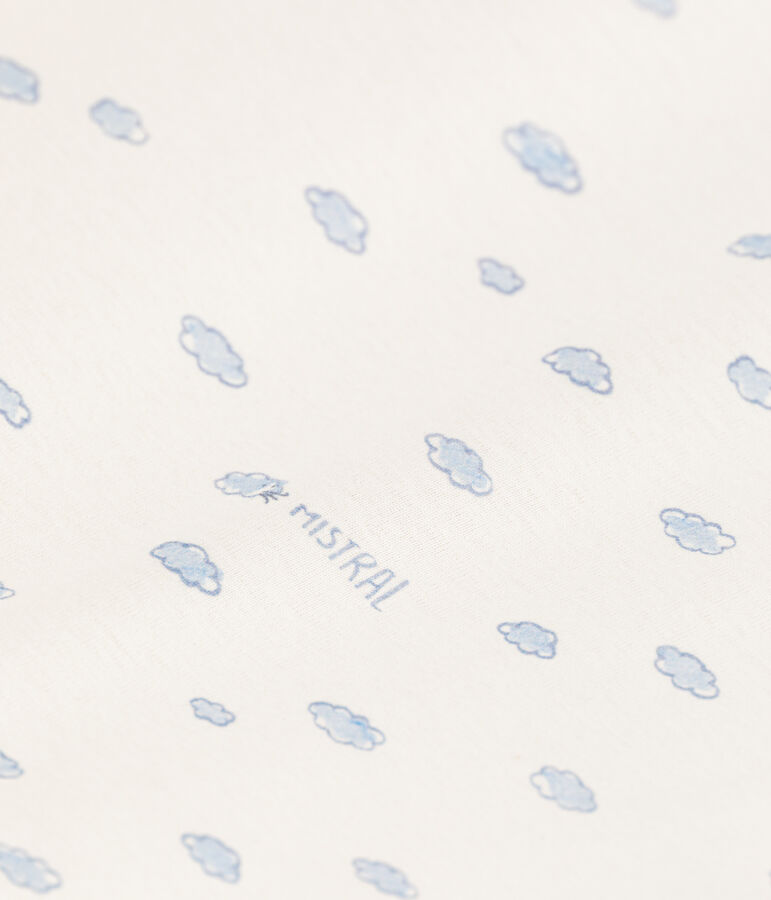 Saco de algod&oacute;n con nubes TOG 2 blanco/multicolor