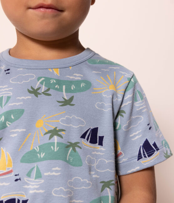 Pijama corto de algodón de explorador de niño/niña ENNEIGE/ MULTICO