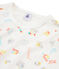 Pijama de punto para niña blanco MARSHMALLOW/blanco MULTICO