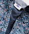Chaqueta con capucha bebé niña estampada azul SMOKING/blanco MULTICO