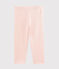 Leggings de punto de licra de niña rosa MINOIS