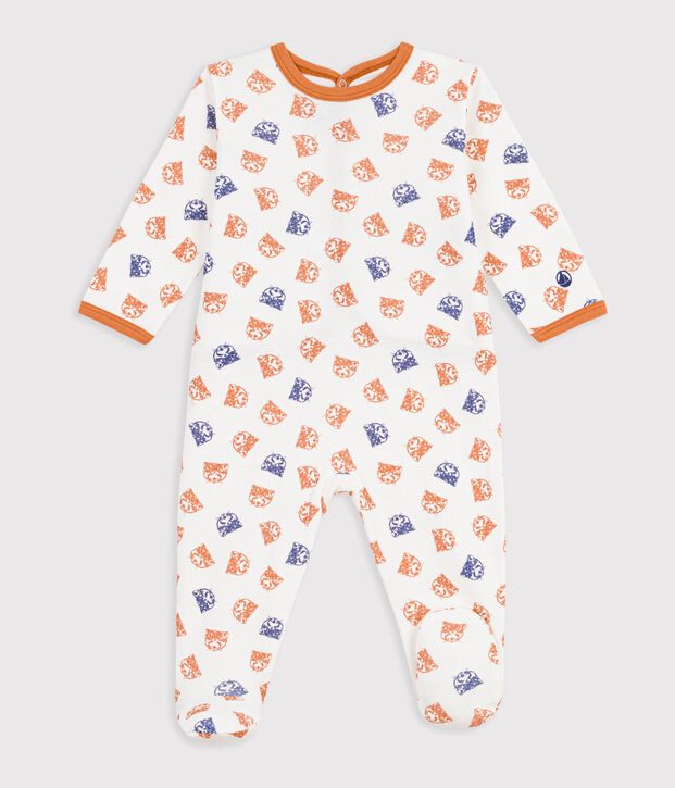 Dors bien en coton blanco/marron/multicolor