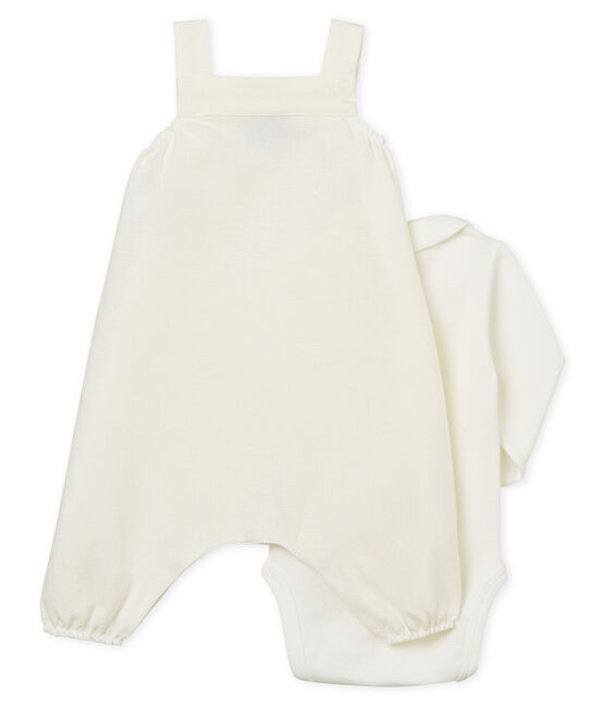 Conjunto 2 piezas ceremonial de lino para bebé niño VARIANTE 1 CN