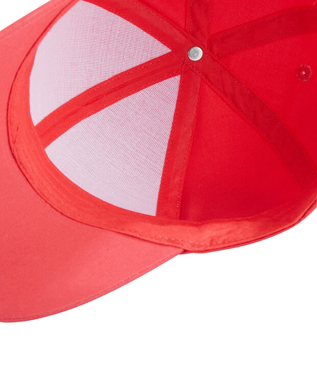 Gorra de sarga ni&ntilde;a rosa