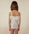 Bañador estampado para niña blanco MARSHMALLOW/blanco MULTICO