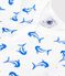 Dors bien sans pied en coton blanco/azul/multicolor