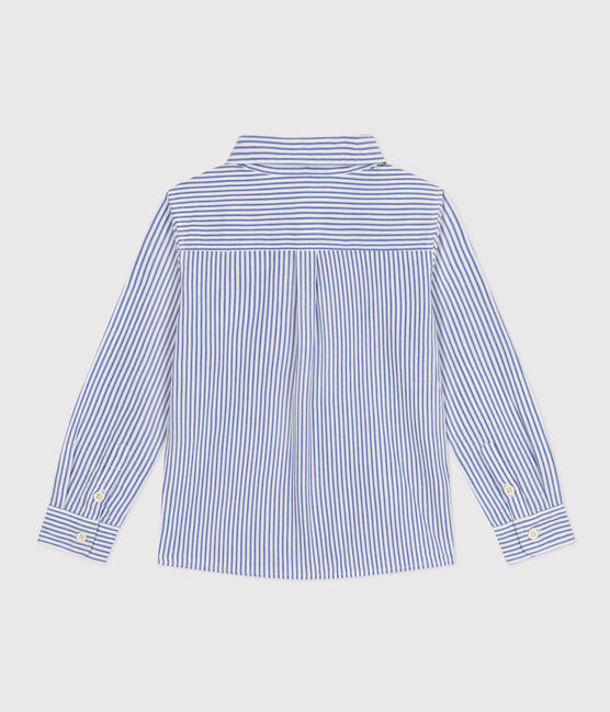 Camisa a rayas de niño GAULOISE/ MARSHMALLOW