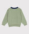 Jersey infantil de algodón a rayas verde PALMERAIE/ AVALANCHE