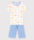Pijama de París de niño de algodón