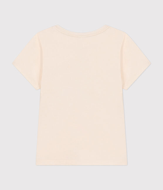 Camiseta de punto de manga corta para niña crudo AVALANCHE