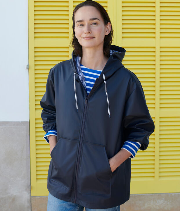 Impermeable corto de mujer SMOKING