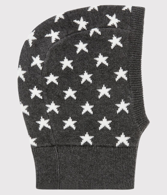 Pasamontañas para bebé unisex negro CITY/blanco MARSHMALLOW