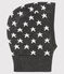 Pasamontañas para bebé unisex negro CITY/blanco MARSHMALLOW
