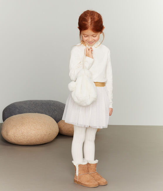 Mochila infantil para niña blanco MARSHMALLOW