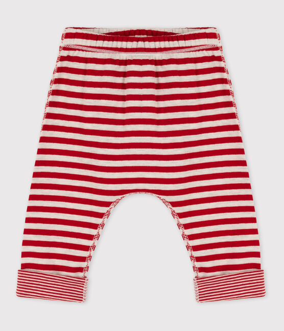 Pantalón de tejido túbico a rayas de bebé STOP/ MONTELIMAR
