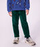 Pantal&oacute;n infantil recto de terciopelo TREE
