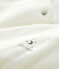 Saco de bebé de terciopelo de algodón orgánico blanco MARSHMALLOW
