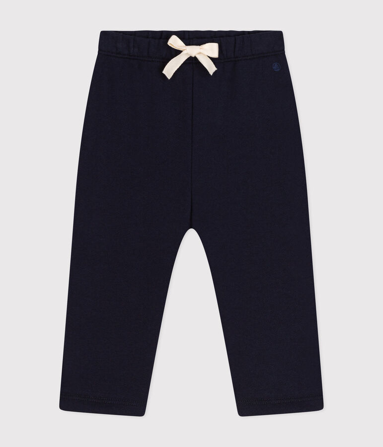 Pantal&oacute;n de felpa para beb&eacute; azul SMOKING