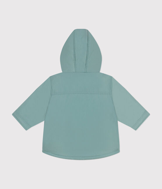 Parka de poliéster para bebé verde PAUL