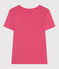 Camiseta La Icónica de algodón a rayas para mujer rosa PEONIA
