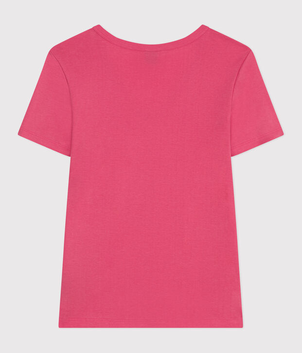Camiseta La Ic&oacute;nica de algod&oacute;n a rayas para mujer rosa
