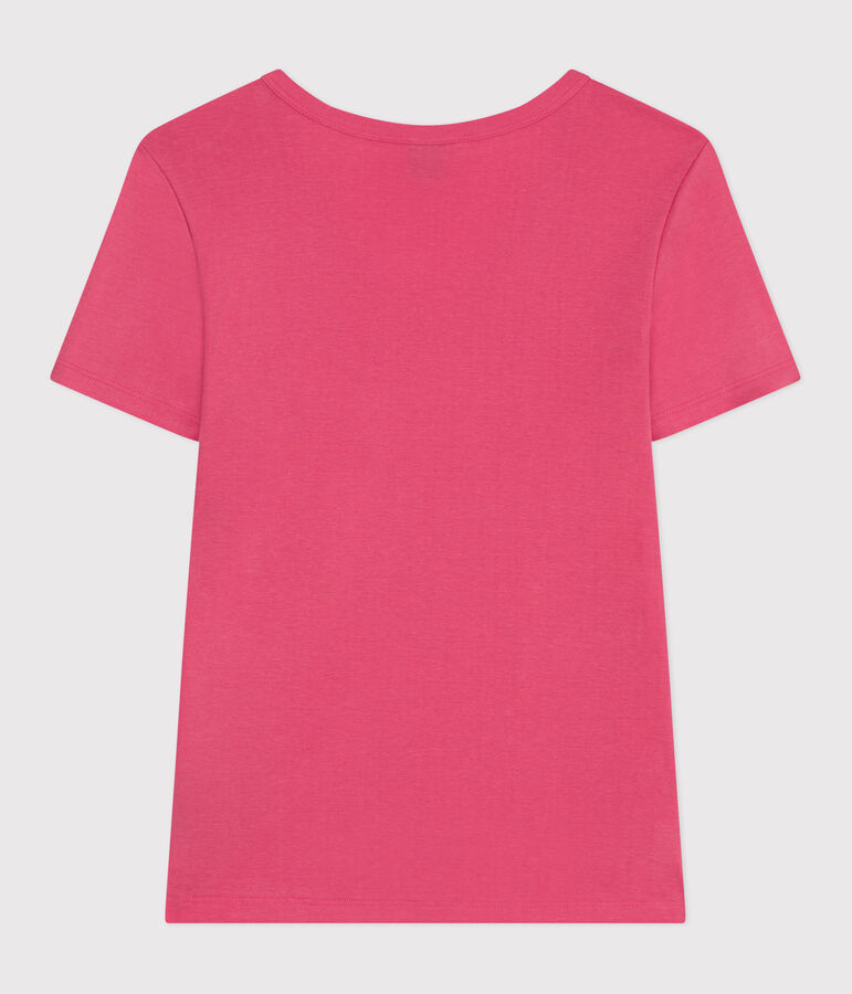 Camiseta La Ic&oacute;nica de algod&oacute;n a rayas para mujer rosa