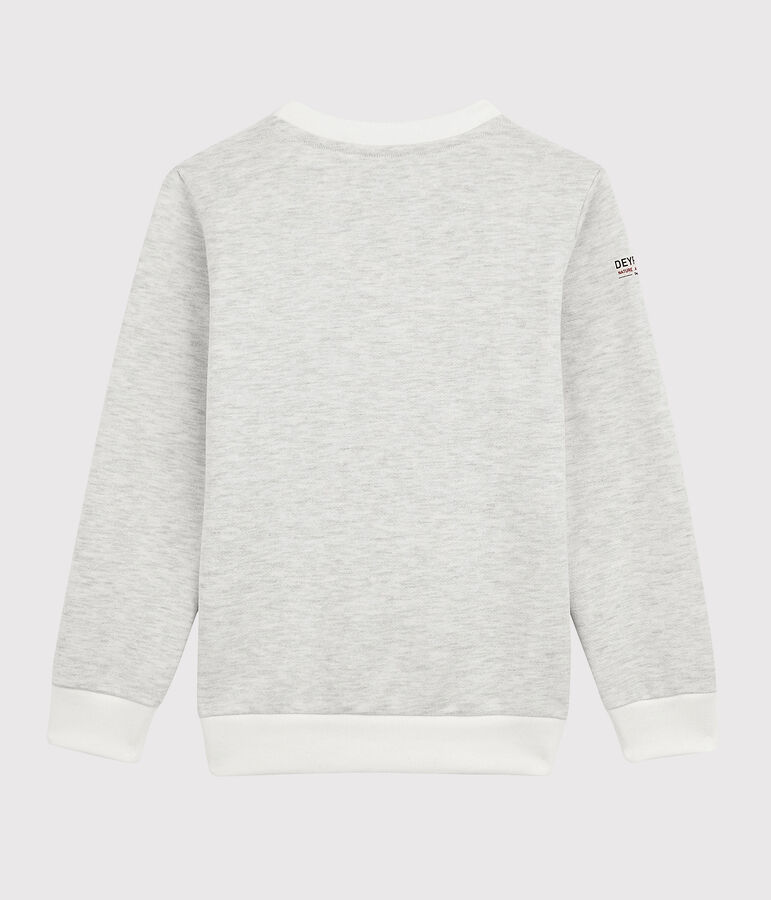 Sudadera de ni&ntilde;o Petit Bateau x Deyrolle beige