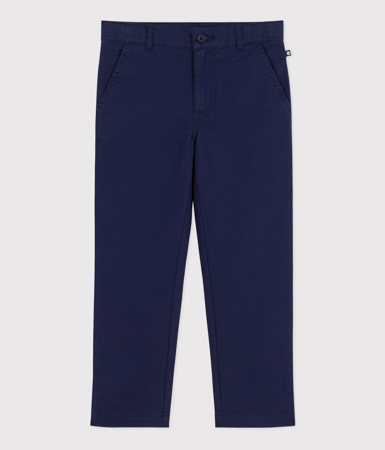 Pantal&oacute;n chino para ni&ntilde;o azul
