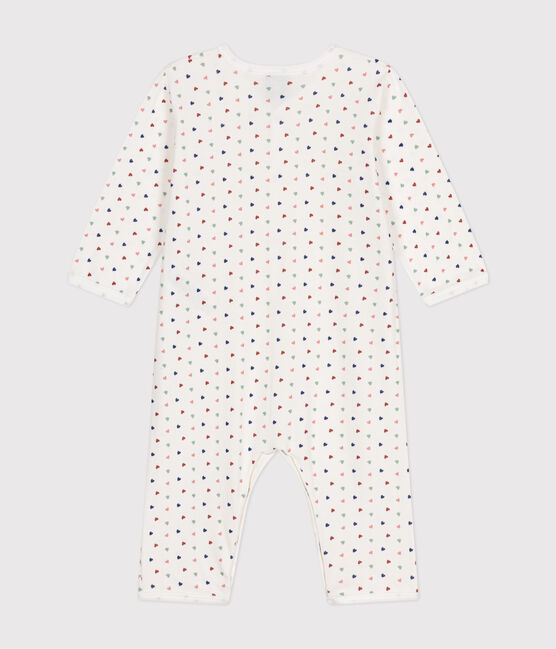 Pijama sin pies de algodón para bebé azul MARSHMALLOW/ INCOGNITO