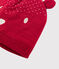 Gorro de punto de bebé. rojo TERKUIT