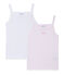 Lote de 2 camisetas de tirantes para chica variante 1