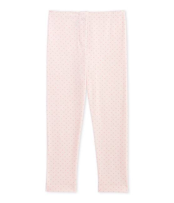 Legging de lana y algodón para niña rosa VIENNE/rosa GRETEL