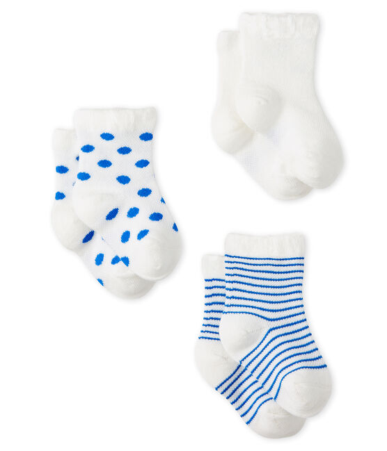 Lote de 3 pares de calcetines ligeros para bebé niña variante 2