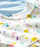 Lote de 2 blusas, lisa y estampada, de bebé niña variante 1