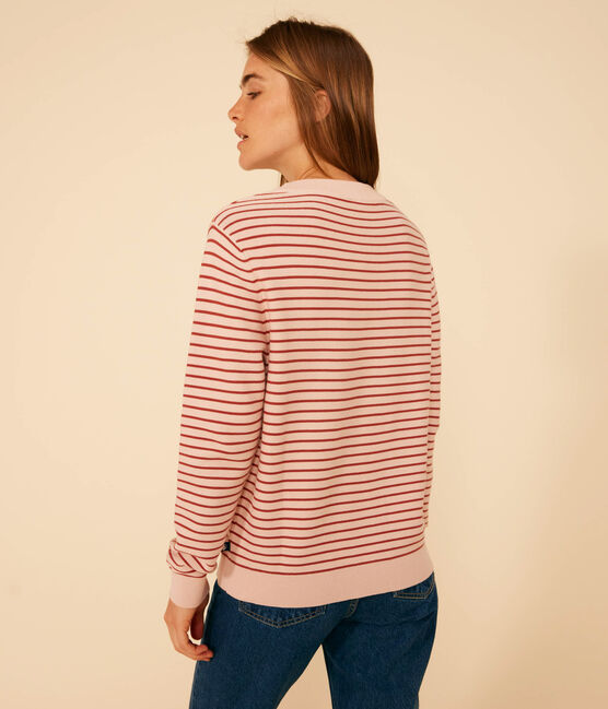 Jersey a rayas de algodón de mujer SALINE/ FAMEUX