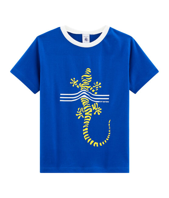 Camiseta de niño azul SURF