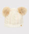 Gorro para niña blanco MARSHMALLOW/amarillo OR