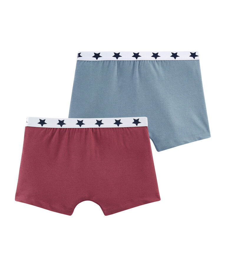 Par de b&oacute;xers para chico multicolor